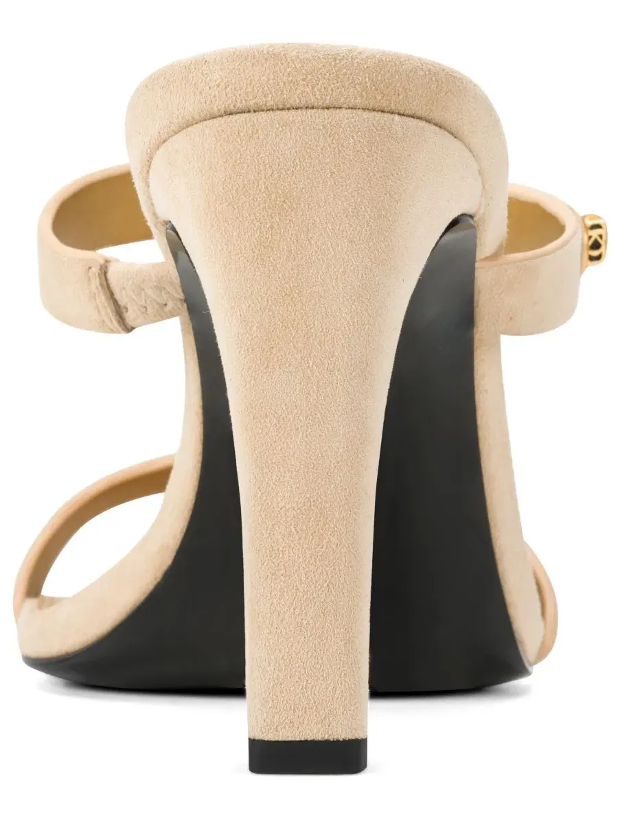 Босоножки Donna Karan New York Bailey — изображение 3 из 5, светлый коричневый
