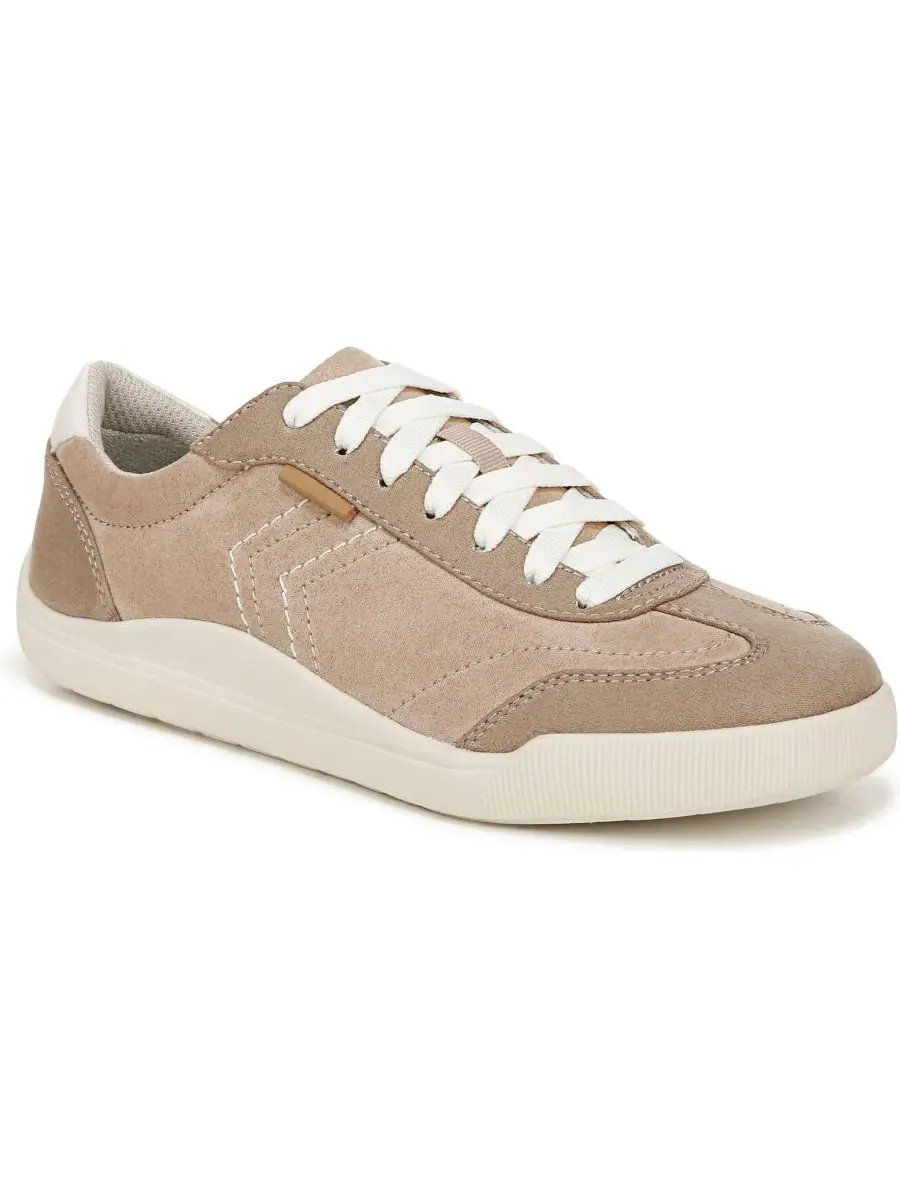 Женские кроссовки с принтом Be True Court Dr. Scholl's, Taupe Microfiber — изображение 1 из 5