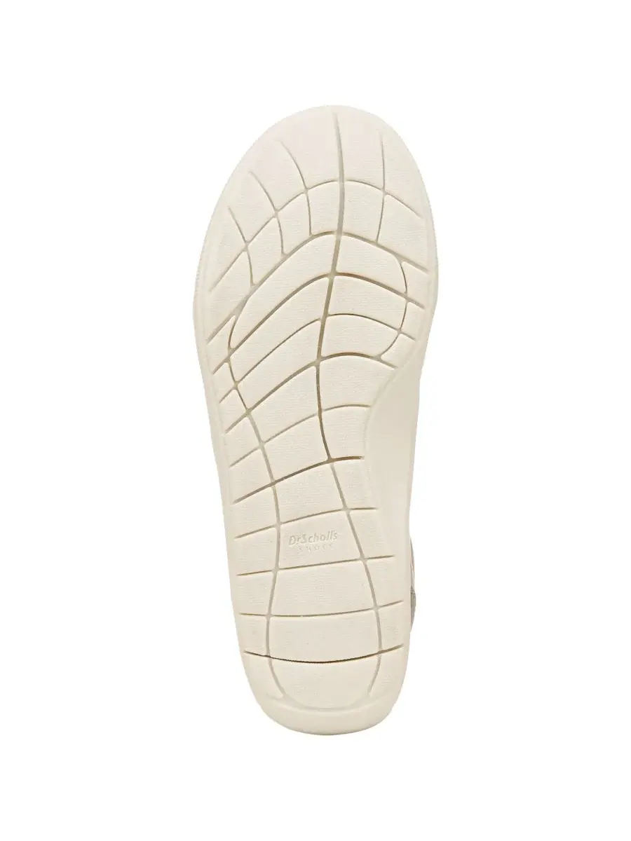 Женские кроссовки с принтом Be True Court Dr. Scholl's, Taupe Microfiber — изображение 5 из 5