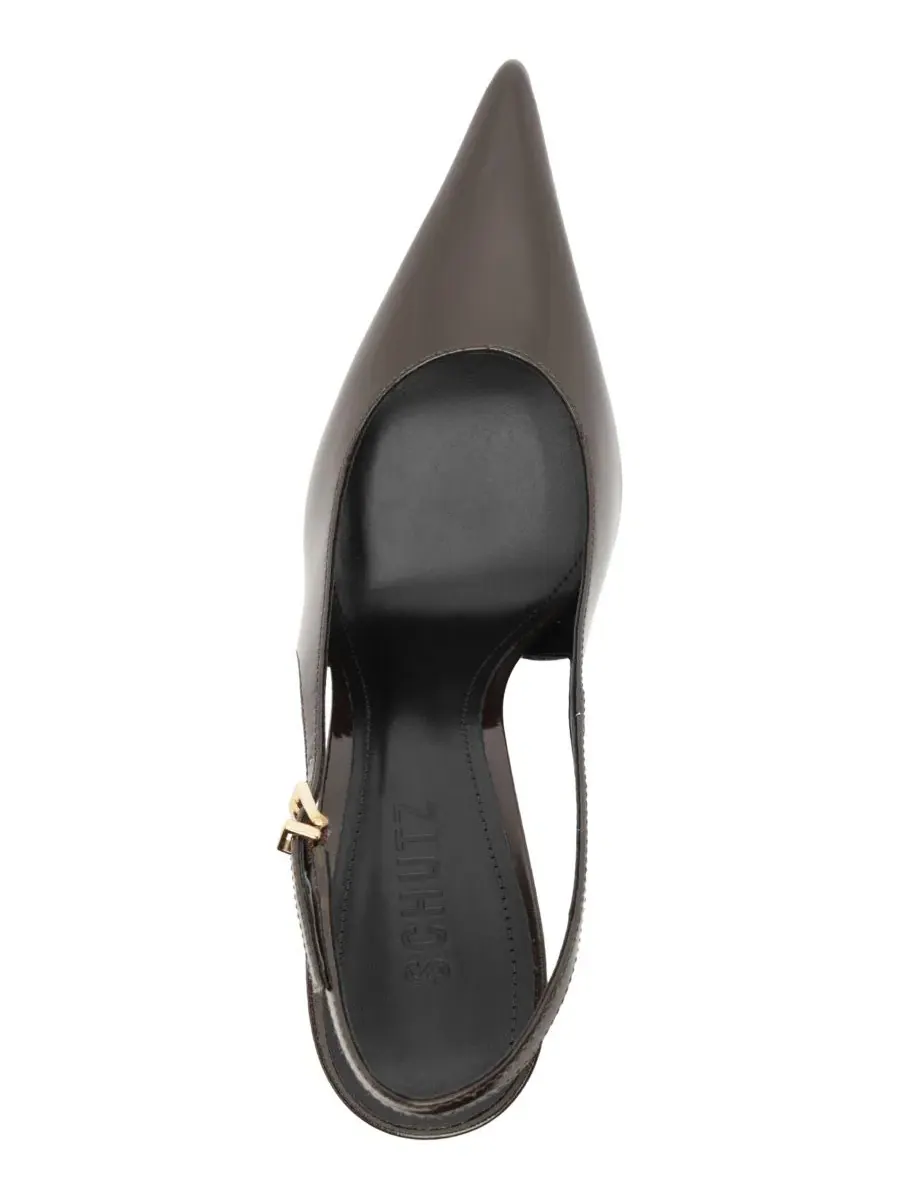 Туфли-лодочки Liora Slingback Schutz — изображение 4 из 12, коричневый