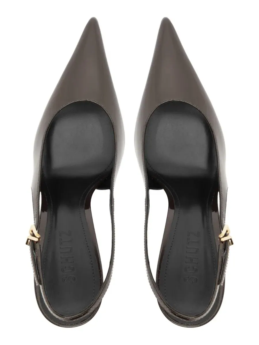 Туфли-лодочки Liora Slingback Schutz — изображение 6 из 12, коричневый