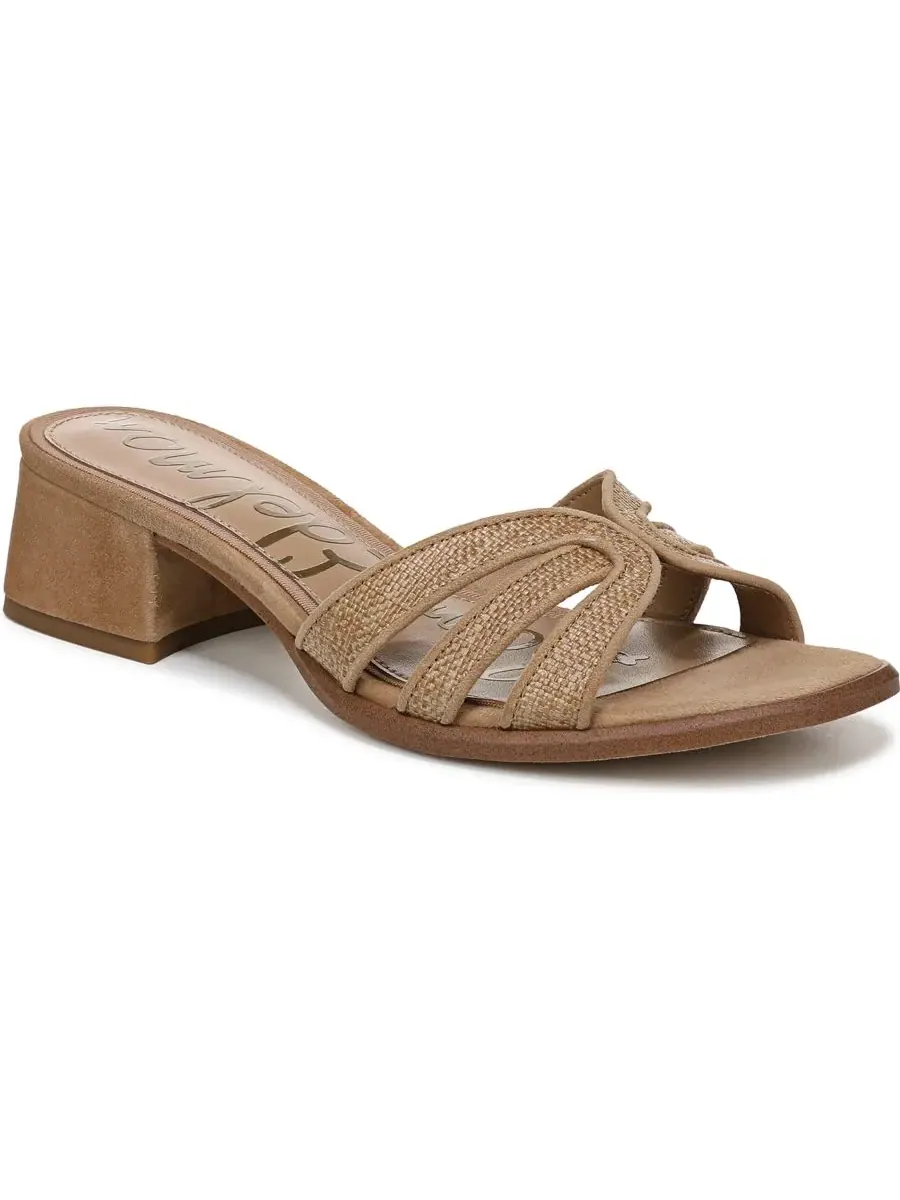 Женские сандалии-шлепанцы Farrin Sam Edelman — изображение 1 из 5, бежевый
