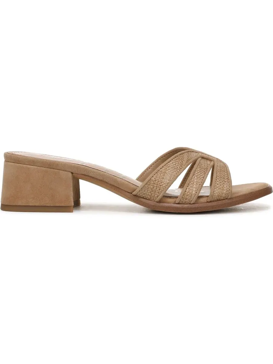 Женские сандалии-шлепанцы Farrin Sam Edelman — изображение 2 из 5, бежевый