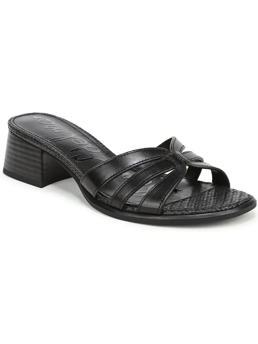 Женские сандалии-шлепанцы Farrin Sam Edelman — изображение 1 из 5, черный