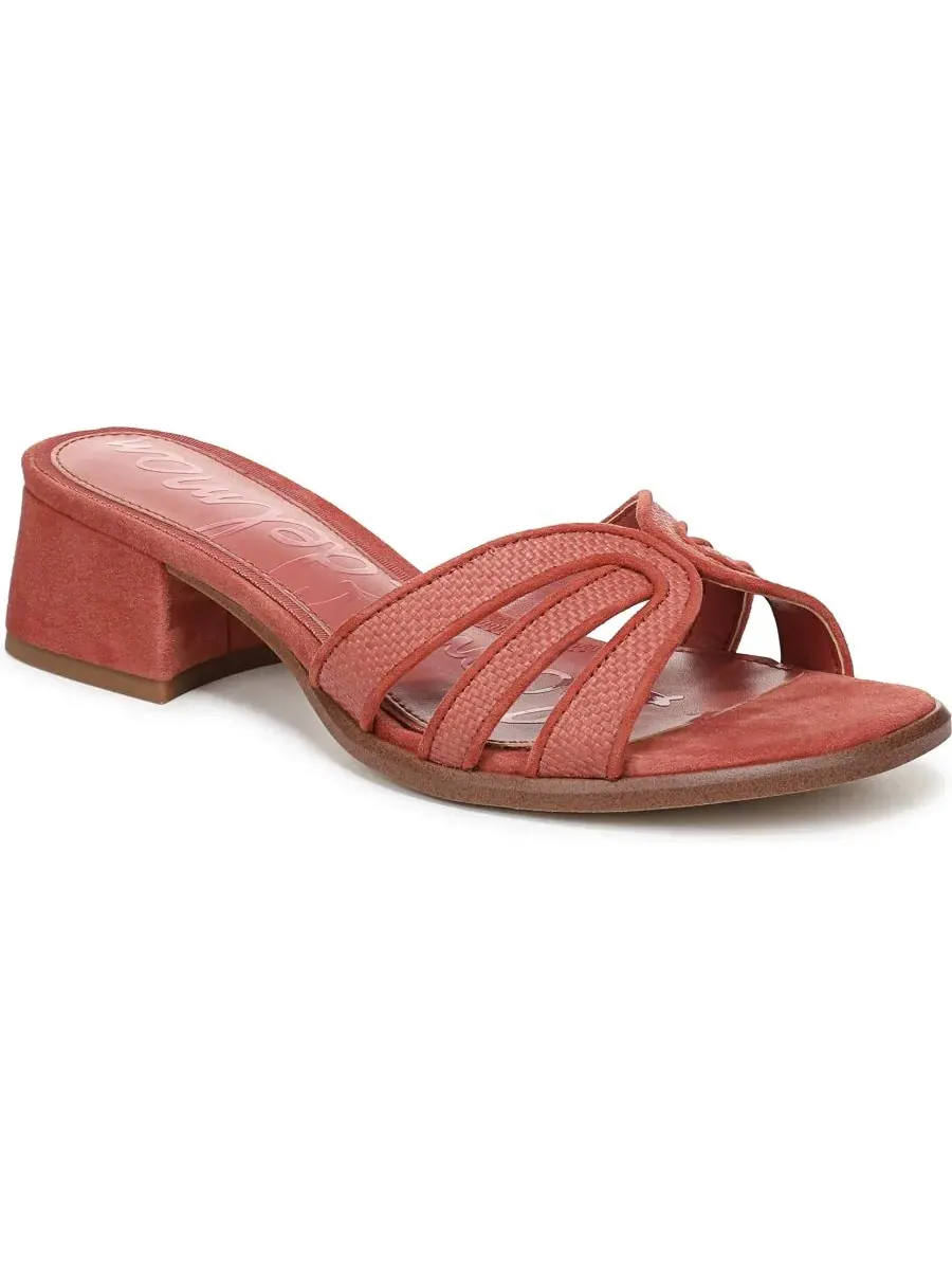Женские сандалии-шлепанцы Farrin Sam Edelman — изображение 1 из 5, розовый