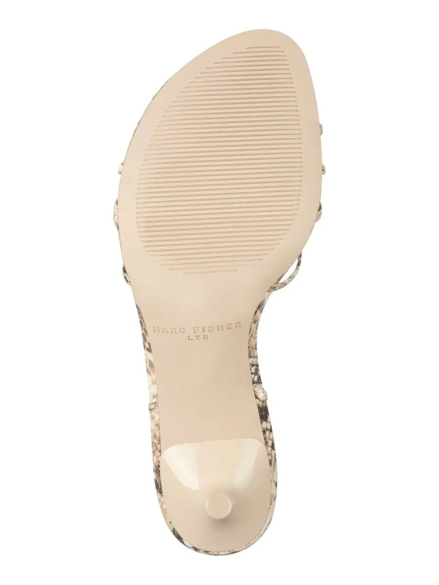 Женские сандалии Gineva на шнуровке Marc Fisher LTD, Light Snake Leather — изображение 5 из 5