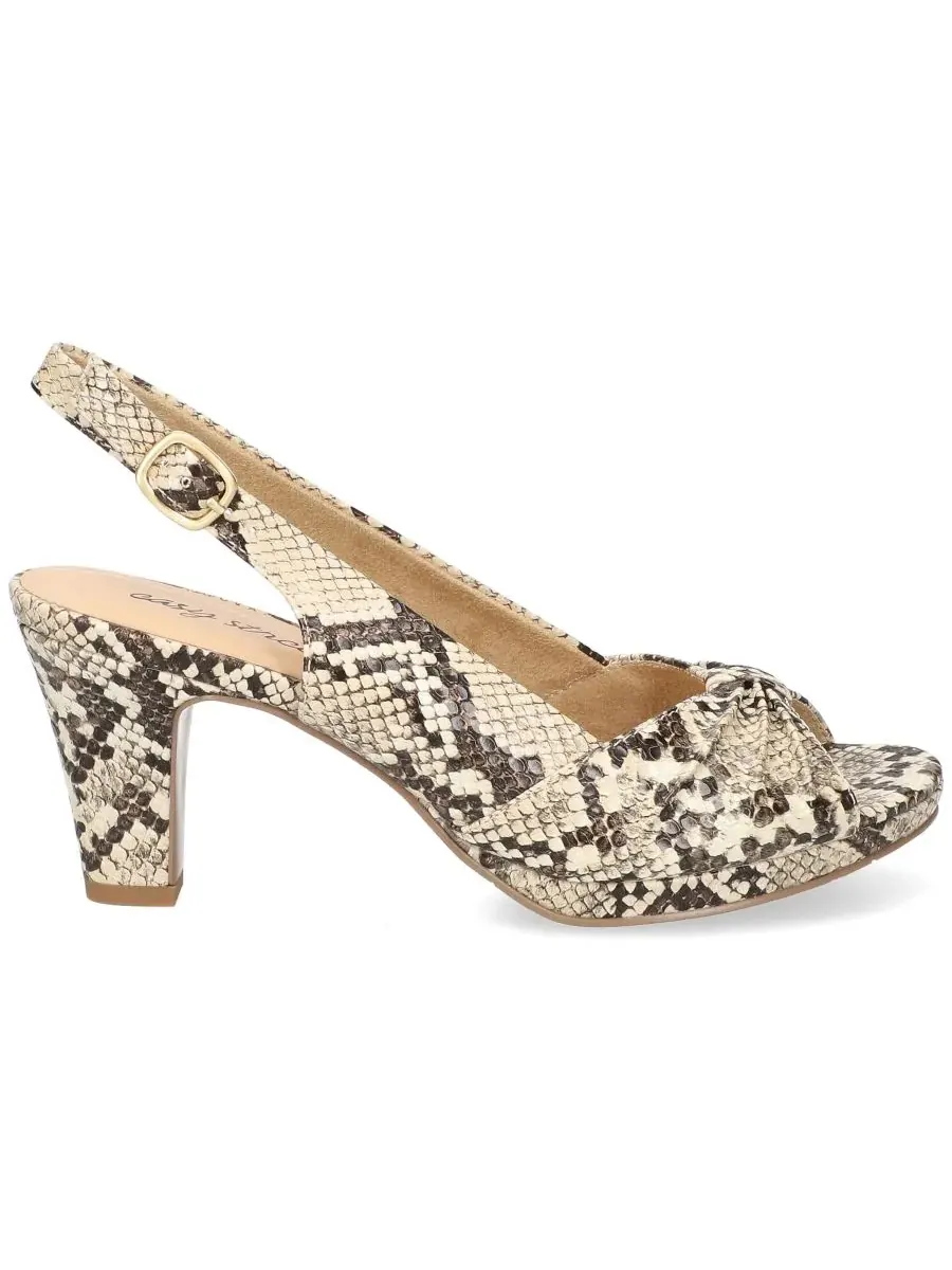 Сандалии Saturn Dress Sandals Easy Street — изображение 2 из 7, бежевый