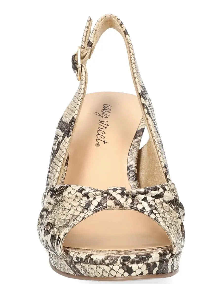 Сандалии Saturn Dress Sandals Easy Street — изображение 6 из 7, бежевый