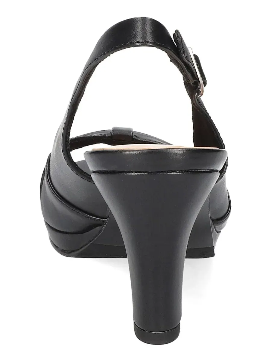 Сандалии Saturn Dress Sandals Easy Street — изображение 3 из 7, черный