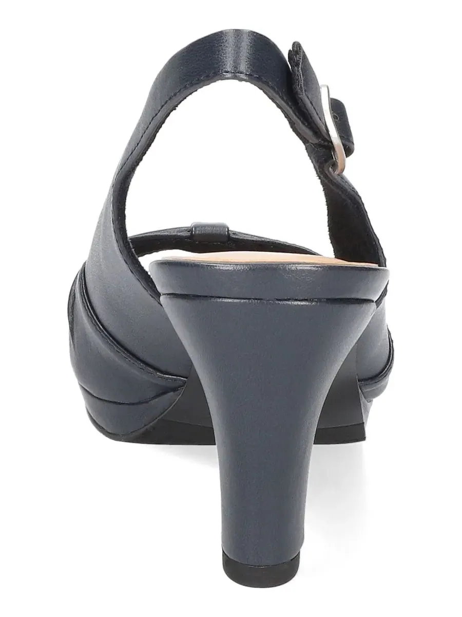 Сандалии Saturn Dress Sandals Easy Street — изображение 3 из 7, темно-синий
