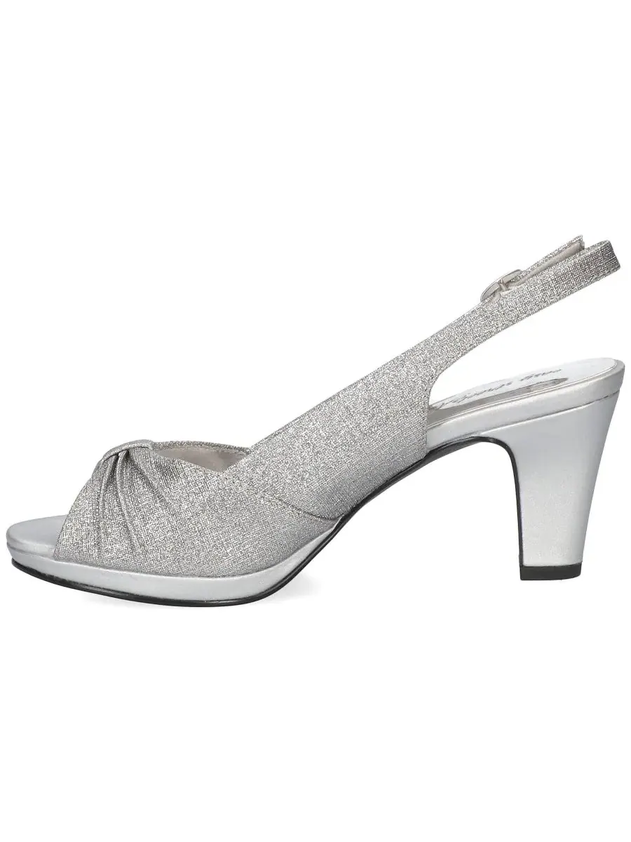 Сандалии Saturn Dress Sandals Easy Street — изображение 6 из 7, серебряный