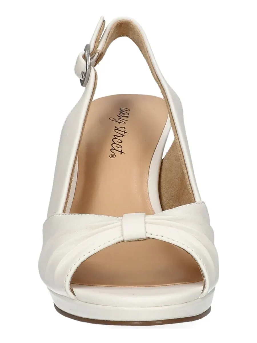 Сандалии Saturn Dress Sandals Easy Street — изображение 7 из 7, белый