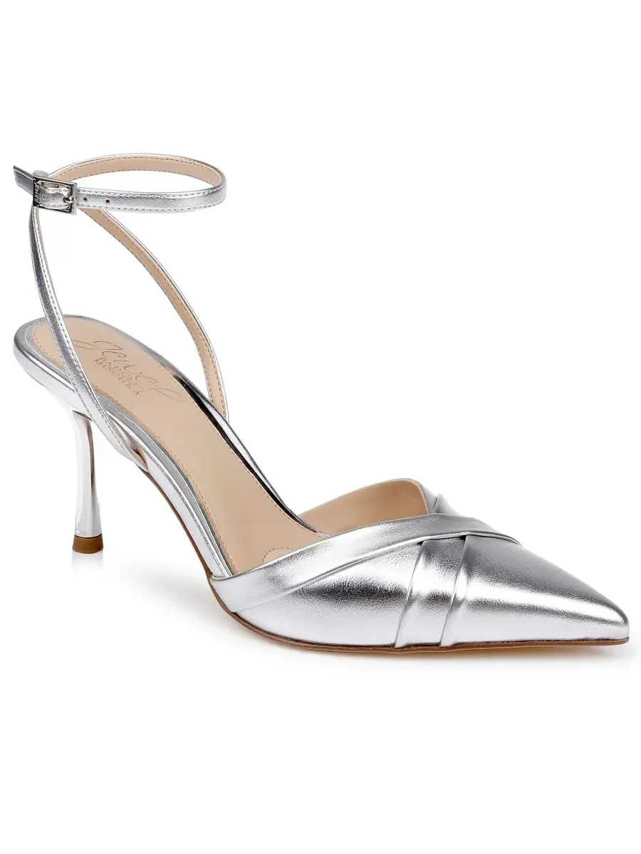 Jewel Badgley Mischka Женские вечерние туфли-лодочки Parklyn с острым носком