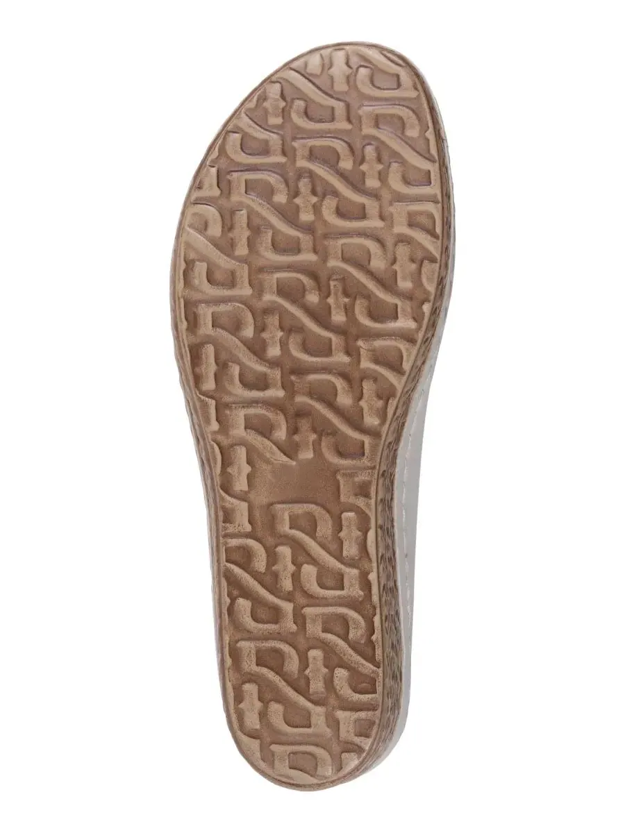 Женские босоножки Keltie на танкетке с двойным ремешком Gc Shoes — изображение 5 из 5, белый