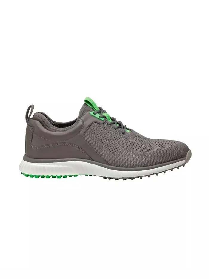 Мужские водонепроницаемые кроссовки для гольфа H2 Sport Hybrid Knit XC4 Johnston & Murphy — изображение 2 из 9, серый