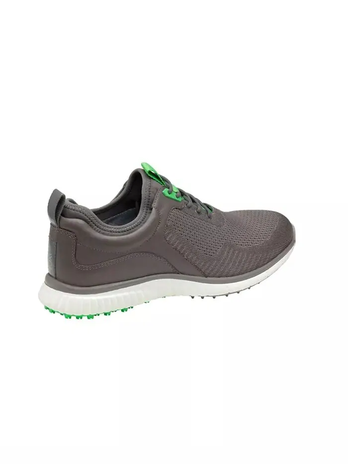 Мужские водонепроницаемые кроссовки для гольфа H2 Sport Hybrid Knit XC4 Johnston & Murphy — изображение 9 из 9, серый