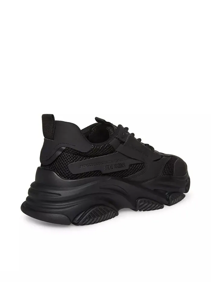 Мужские кроссовки Possess на шнуровке Steve Madden — изображение 6 из 6, черный