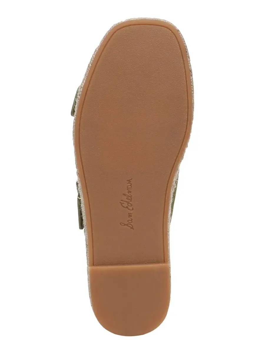 Эспадрильи-сандалии Tabbey Slip-On Sam Edelman — изображение 5 из 5, оливковый