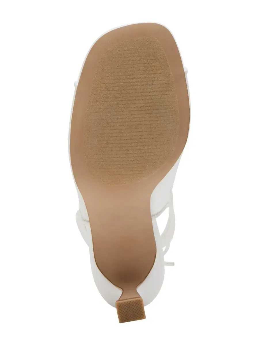 Босоножки на каблуке с бантом Gala Slingback Madden Girl — изображение 5 из 7, белый