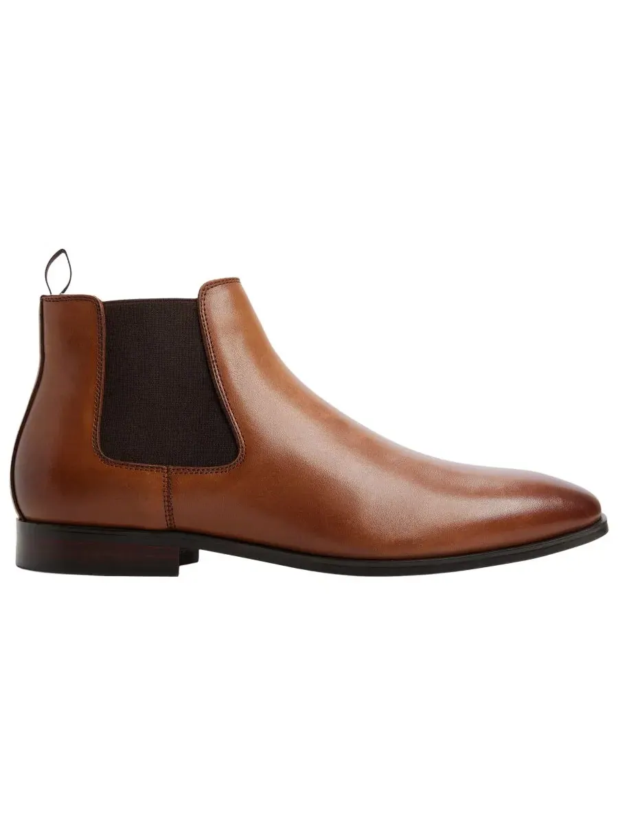 Ботинки мужские с круглым носком Sosa ALDO — изображение 2 из 5, коричневый