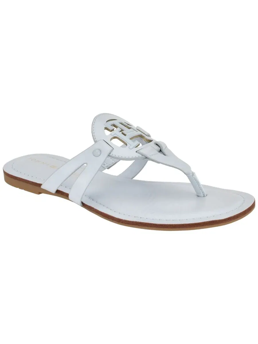 Женские сандалии-вьетнамки Lerriz Logo Flat Thong с логотипом Tommy Hilfiger