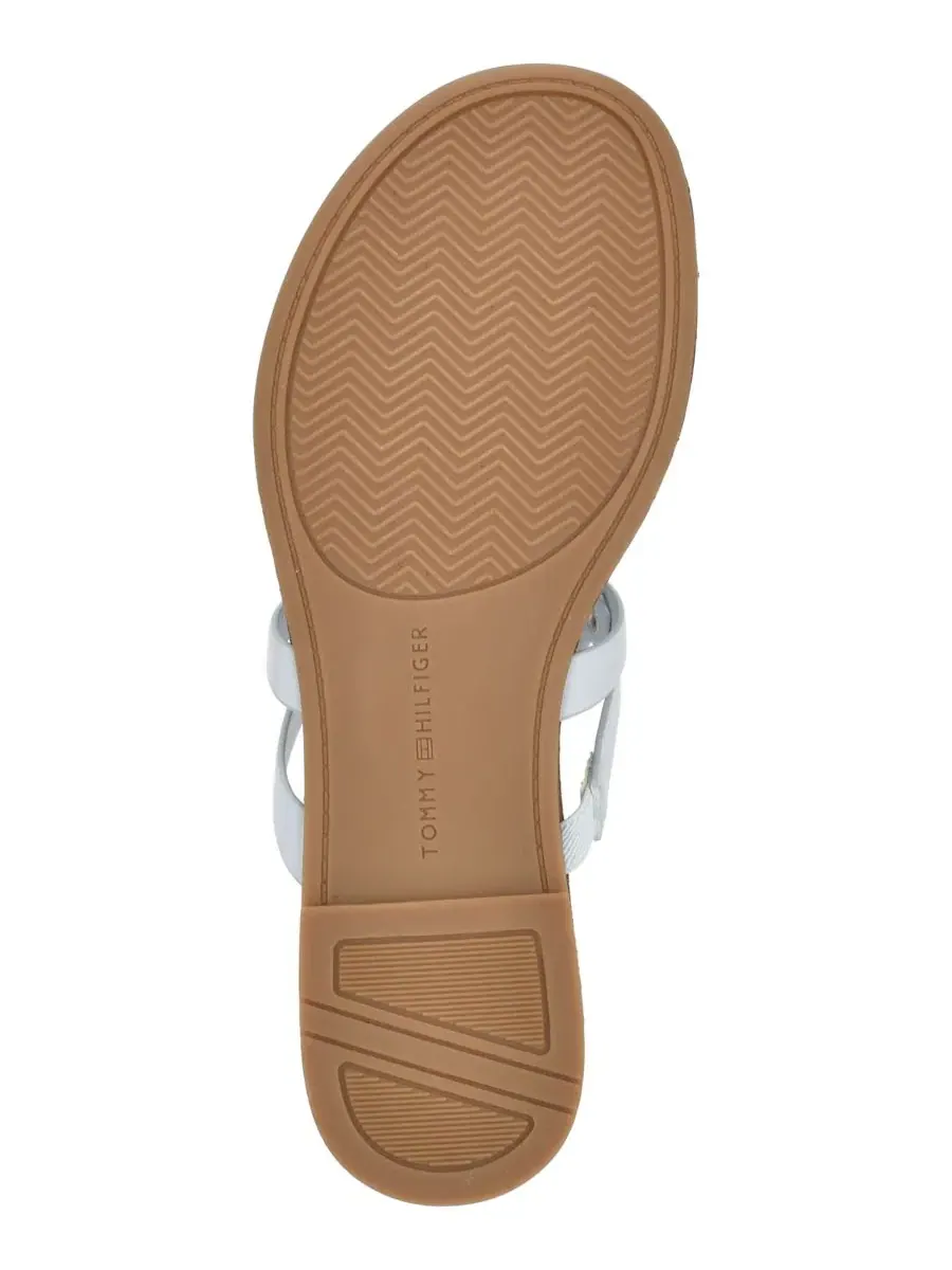 Женские сандалии-вьетнамки Lerriz Logo Flat Thong с логотипом Tommy Hilfiger — изображение 5 из 5, синий