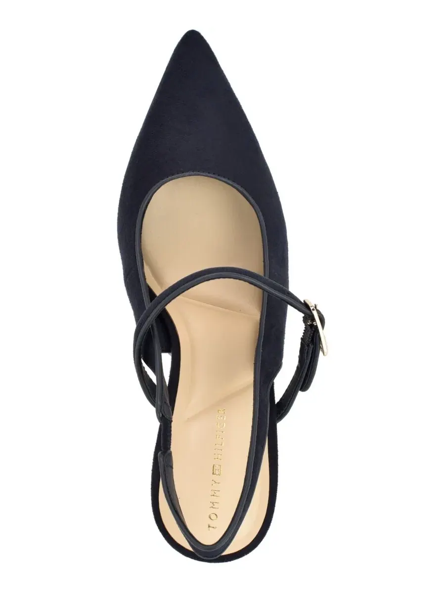 Туфли-слингбэки с острым мысом Dearie Tommy Hilfiger — изображение 4 из 5, синий