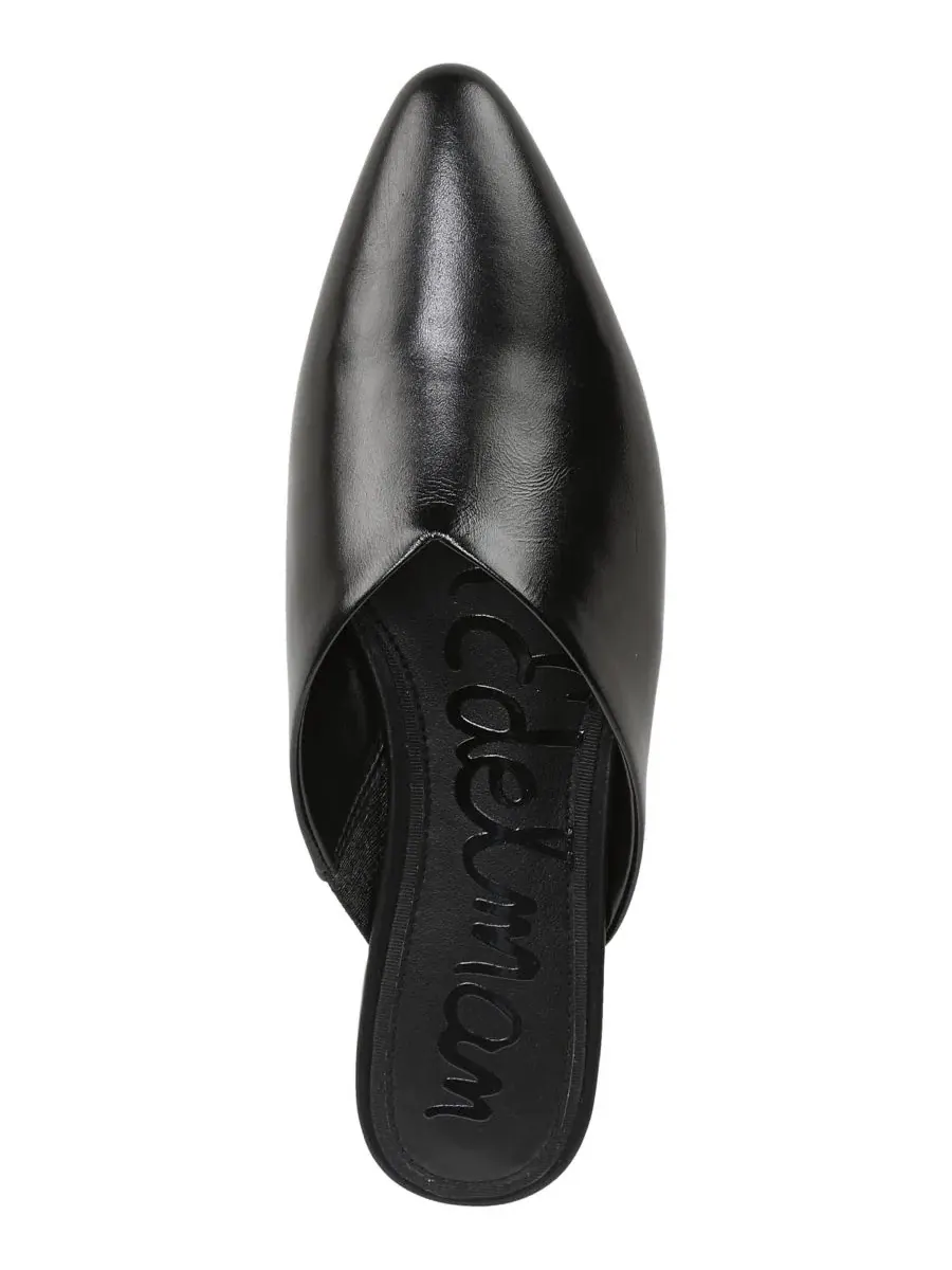 Мюли с острым носком Khai Slip-On Mules Sam Edelman — изображение 4 из 5, черный