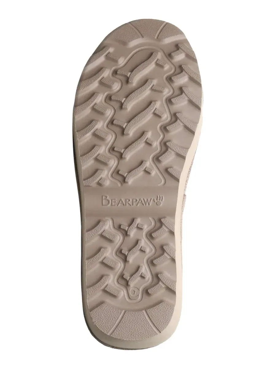 Босоножки на танкетке с открытым носком Sail Round Toe BEARPAW — изображение 5 из 5, грибной
