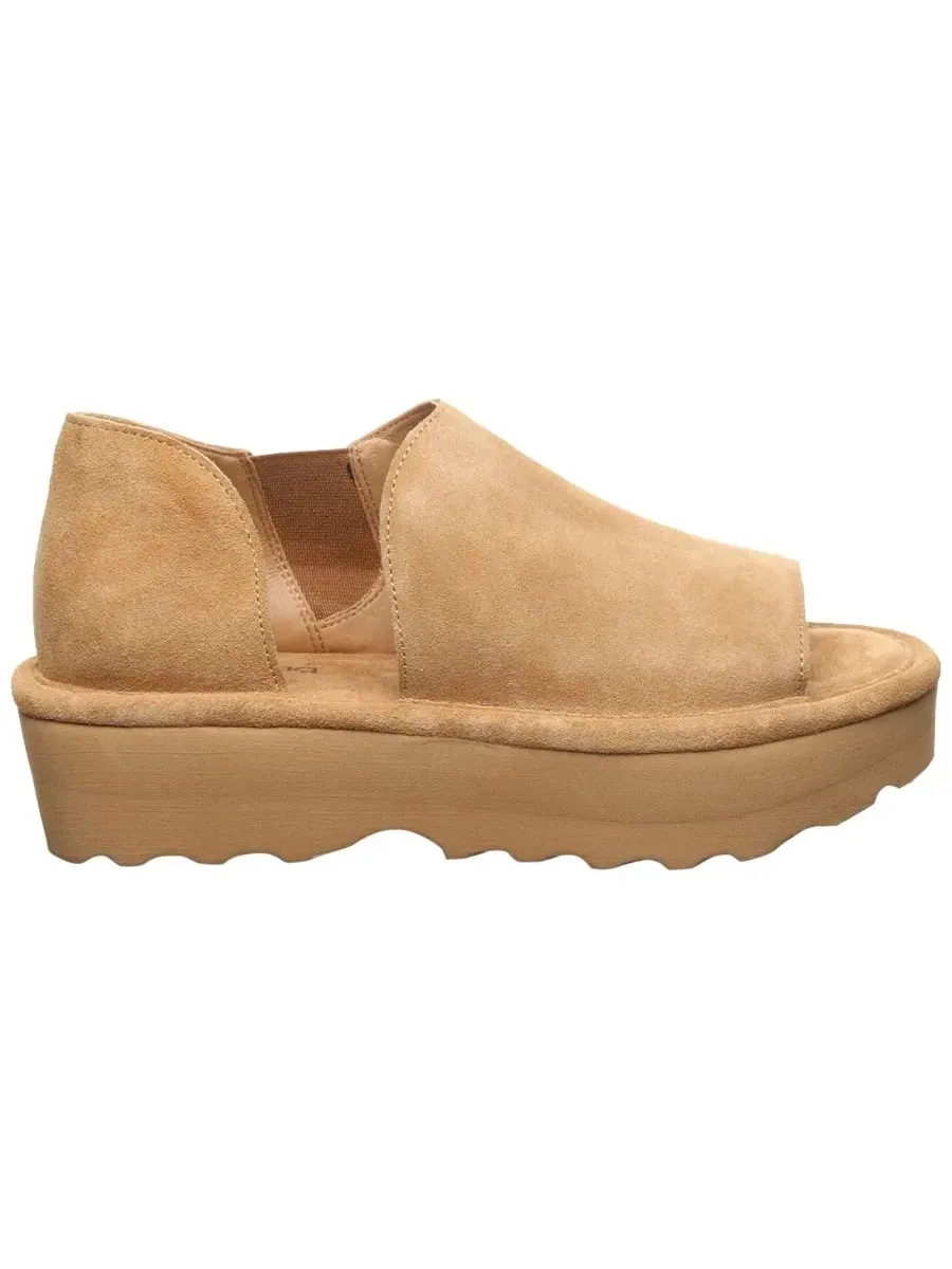 Женские сандалии с открытым носком и клином Sail Round Toe BEARPAW — изображение 2 из 5, айс кофе