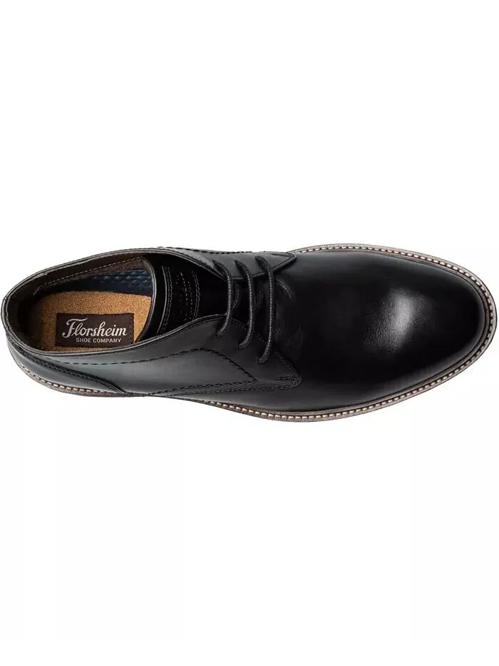 Мужские ботинки Chukka с простым носком Forge Florsheim — изображение 6 из 7, черный