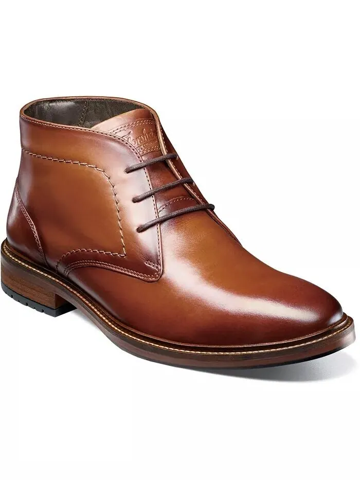 Мужские ботинки Chukka с простым носком Forge Florsheim — изображение 1 из 7, коричневый