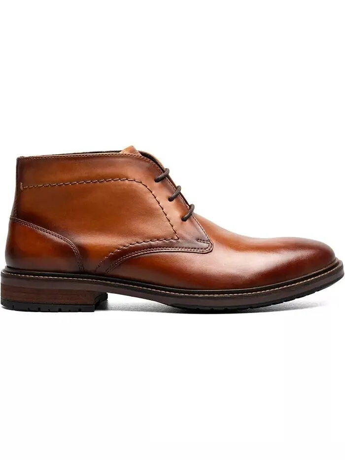 Мужские ботинки Chukka с простым носком Forge Florsheim — изображение 2 из 7, коричневый