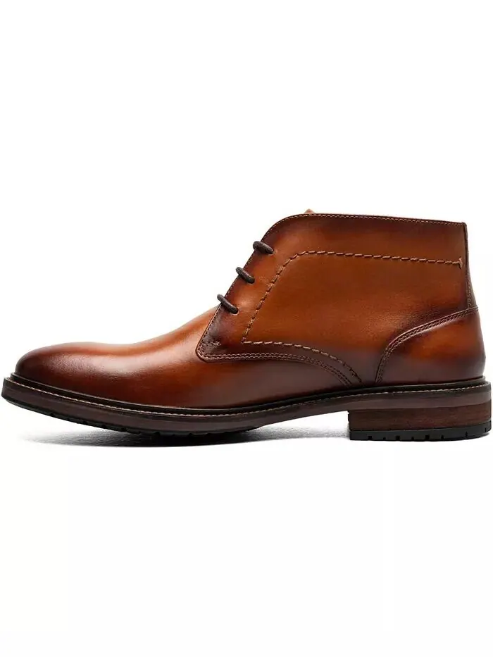 Мужские ботинки Chukka с простым носком Forge Florsheim — изображение 3 из 7, коричневый