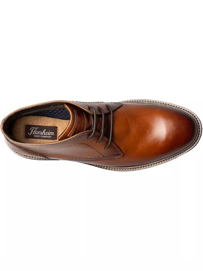 Мужские ботинки Chukka с простым носком Forge Florsheim — изображение 6 из 7, коричневый