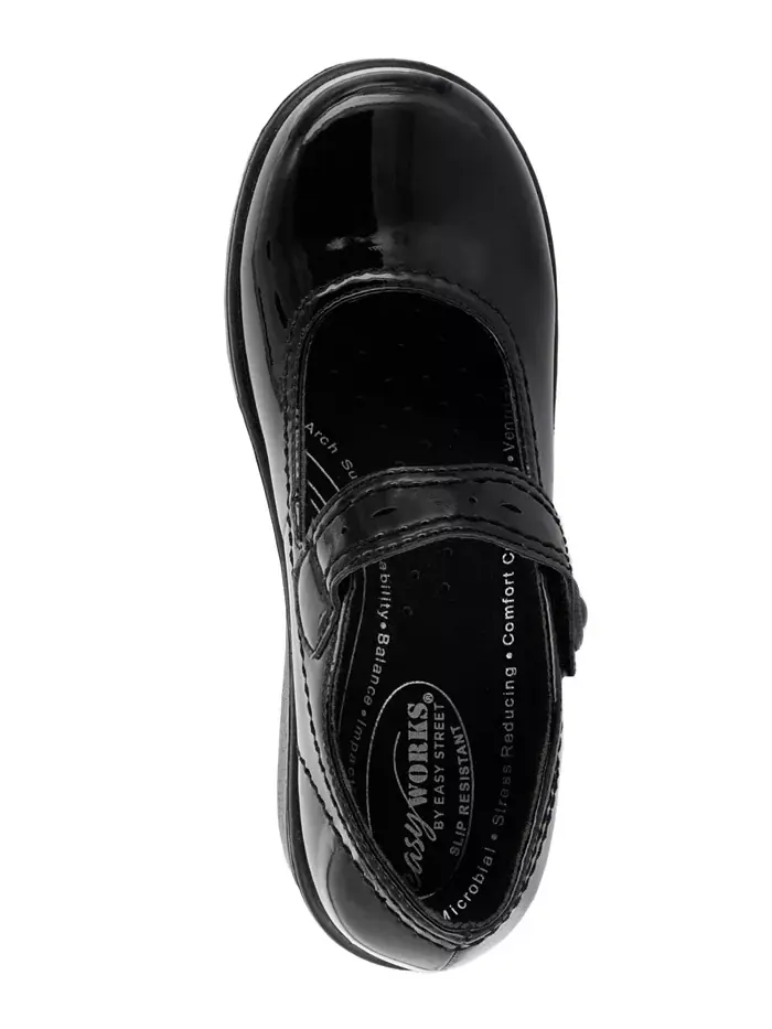 Easy Works by Women's Letsee Mary Jane Clogs Easy Street — изображение 4 из 5, черный
