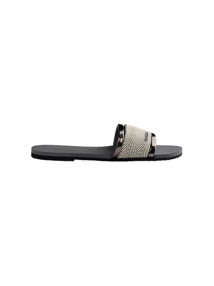 Женские шлепанцы You Trancoso Premium Havaianas — изображение 2 из 4, серый