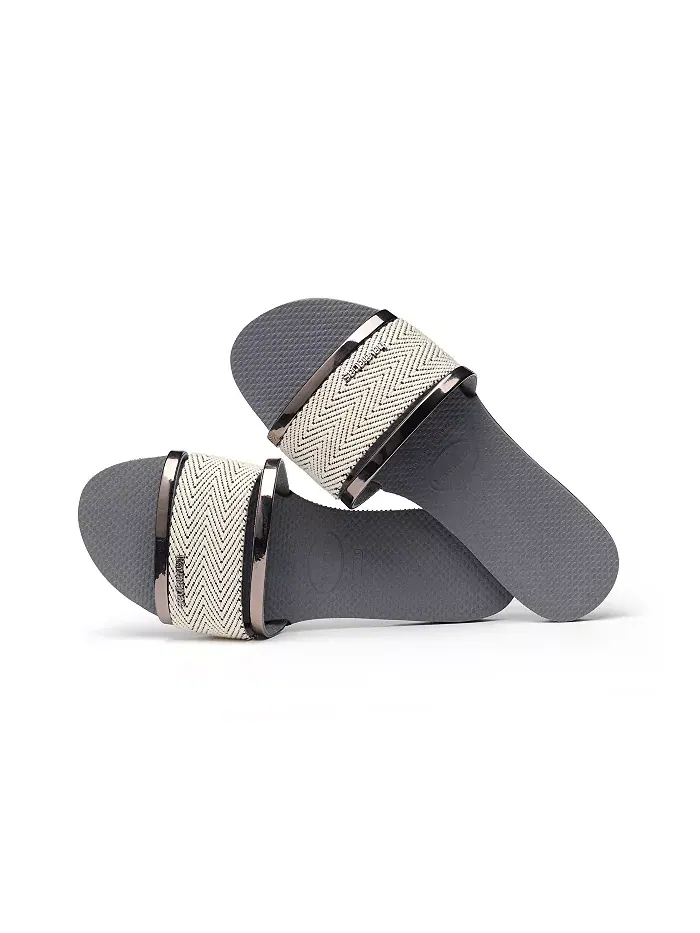 Женские шлепанцы You Trancoso Premium Havaianas — изображение 3 из 4, серый