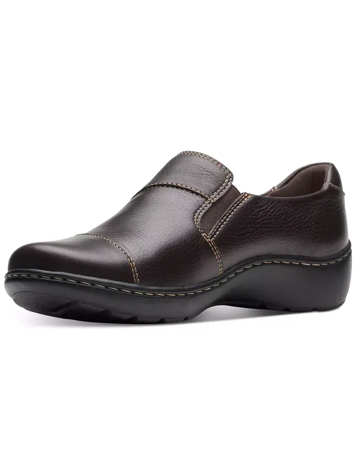 Балетки женские Clarks Cora Harbor на молнии — изображение 7 из 8, коричневый