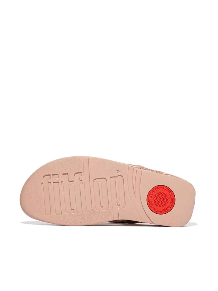 Женские сандалии Lulu Glitter Toe-Thongs FitFlop — изображение 19 из 28, черный