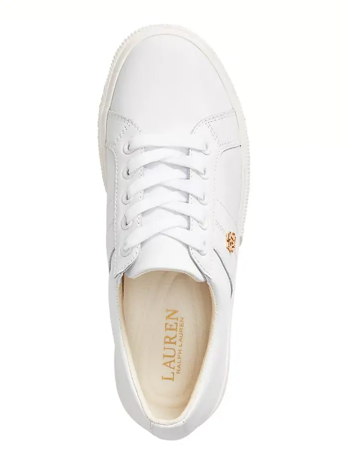 Женские кроссовки Janson Lauren Ralph Lauren — изображение 4 из 7, белый