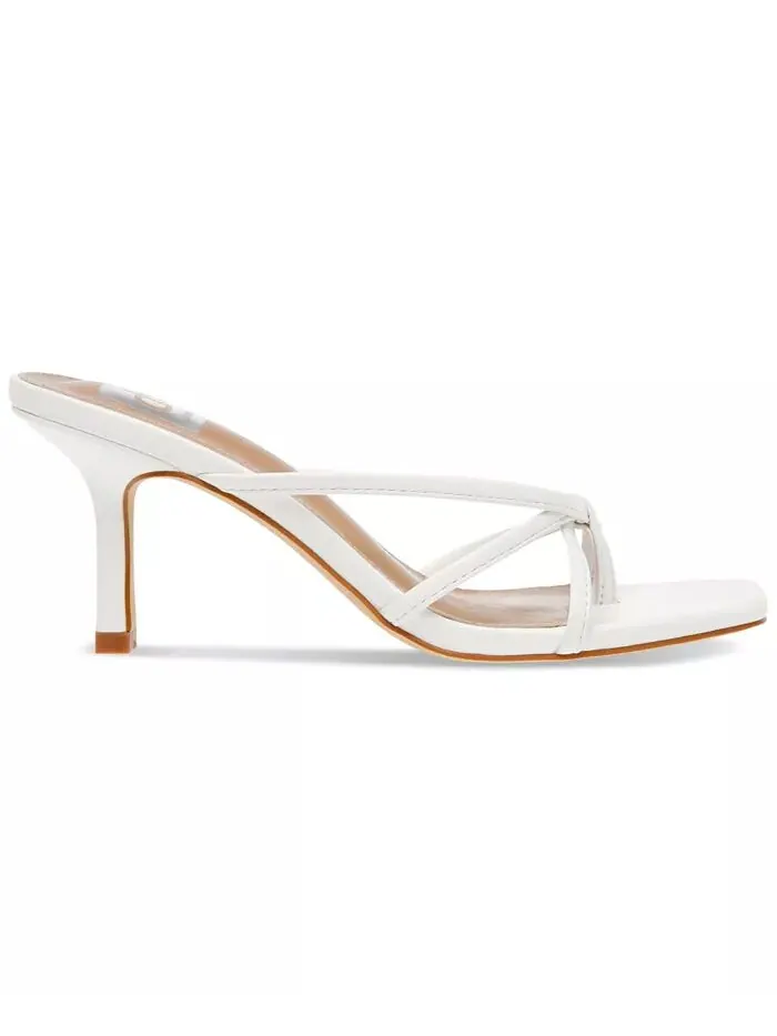 Женские босоножки Zini Strappy Kitten Heel Dress Sandals DV Dolce Vita — изображение 2 из 6, белый