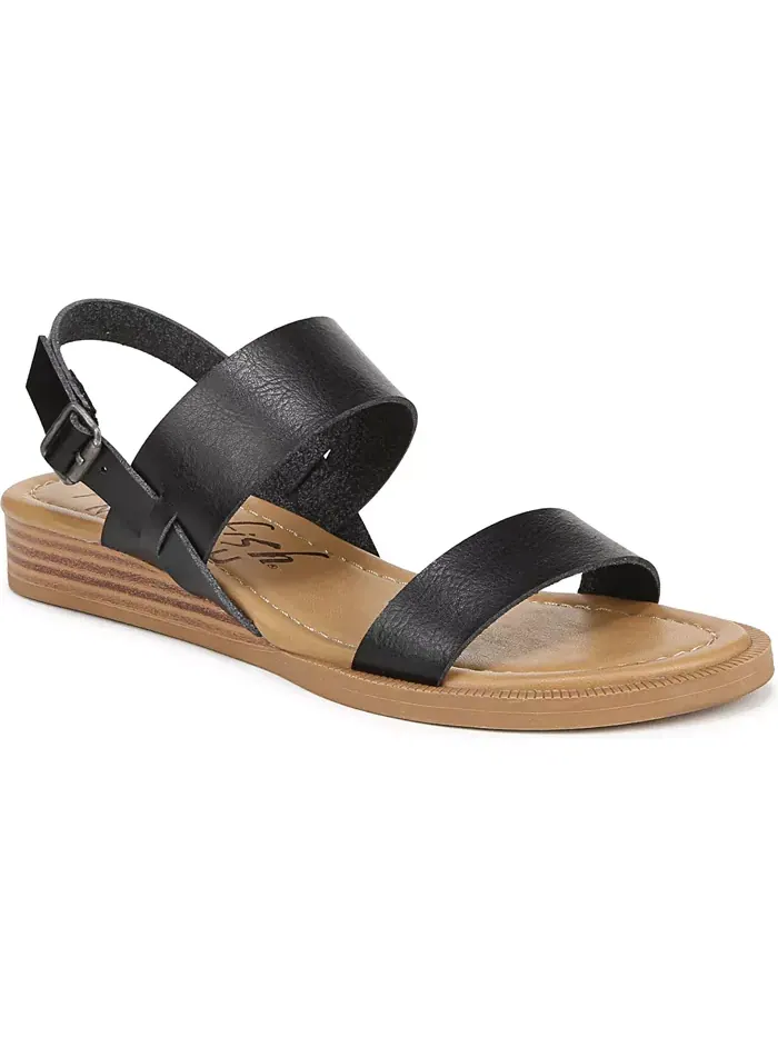 Женские сандалии Arcadia Low Wedge на ремешке Blowfish Malibu — изображение 1 из 5, черный