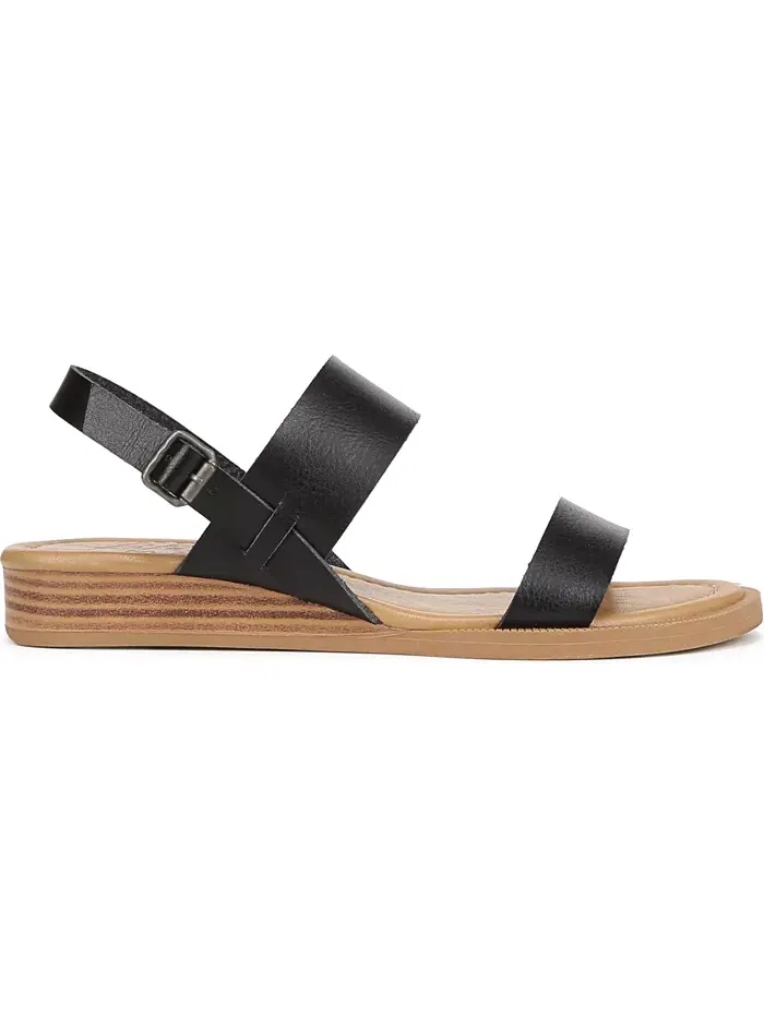 Женские сандалии Arcadia Low Wedge на ремешке Blowfish Malibu — изображение 2 из 5, черный