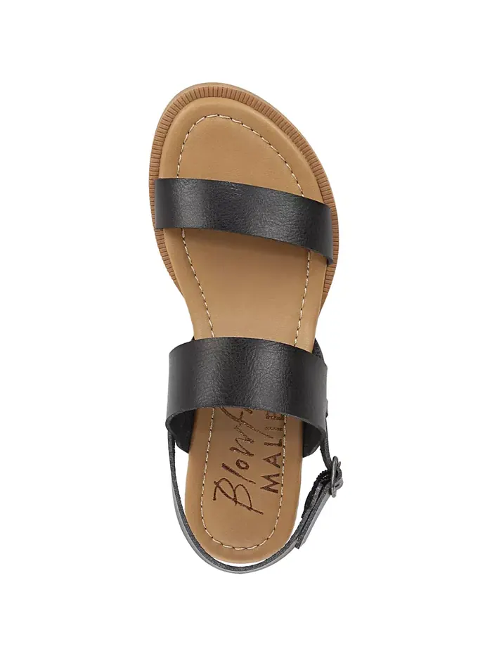 Женские сандалии Arcadia Low Wedge на ремешке Blowfish Malibu — изображение 4 из 5, черный