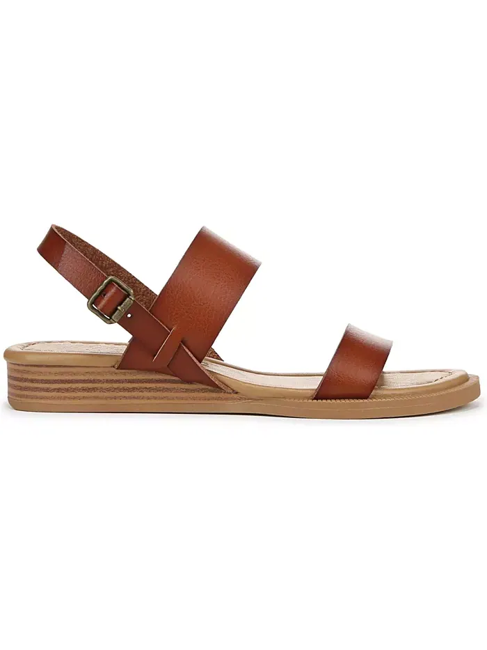 Женские сандалии Arcadia Low Wedge на ремешке Blowfish Malibu — изображение 2 из 5, коричневый