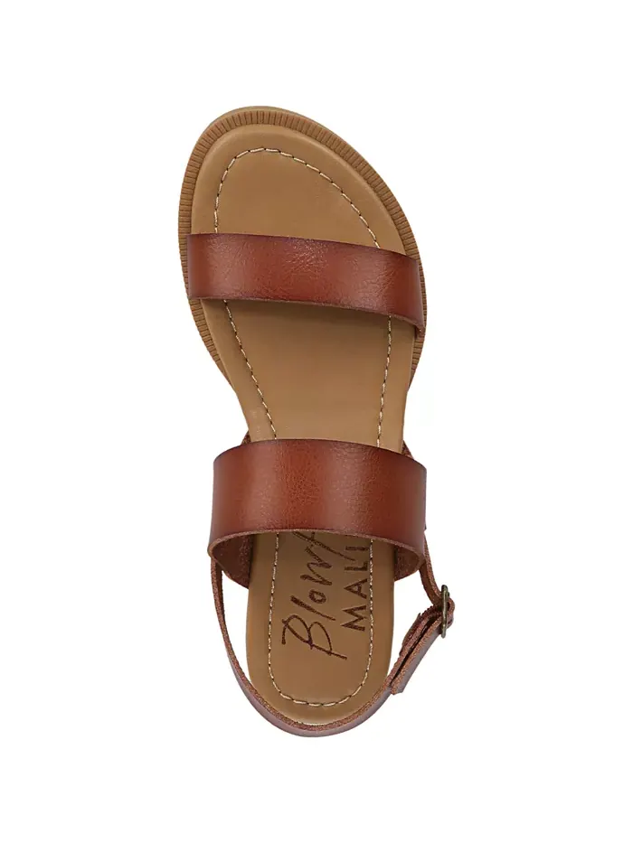 Женские сандалии Arcadia Low Wedge на ремешке Blowfish Malibu — изображение 4 из 5, коричневый