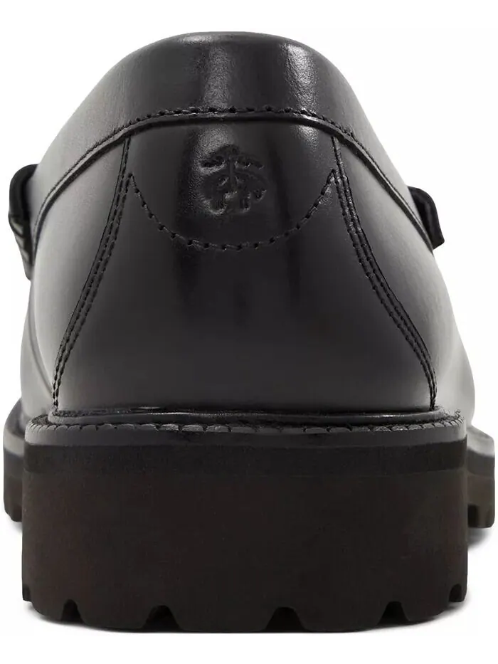 Мужские пенни-лоферы с ушками на подошве Bleeker Brooks Brothers — изображение 3 из 5, черный