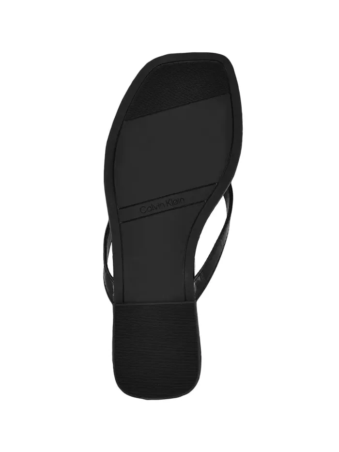 Вьетнамки женские Calvin Klein Stelea Croco 001 — изображение 5 из 5, черный