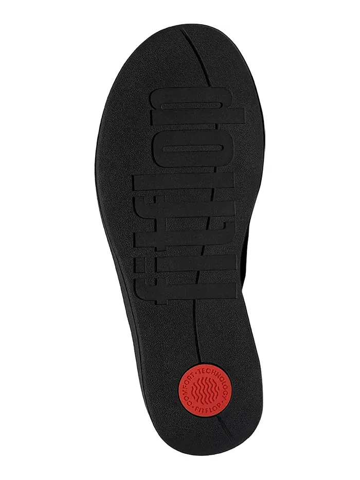 Женские сандалии-платформы Wedge Toe-Post FitFlop — изображение 9 из 9, классический бежевый